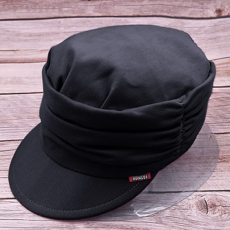 Women's Soft-Brimmed Hat Pleated Baseball Cap - image 1