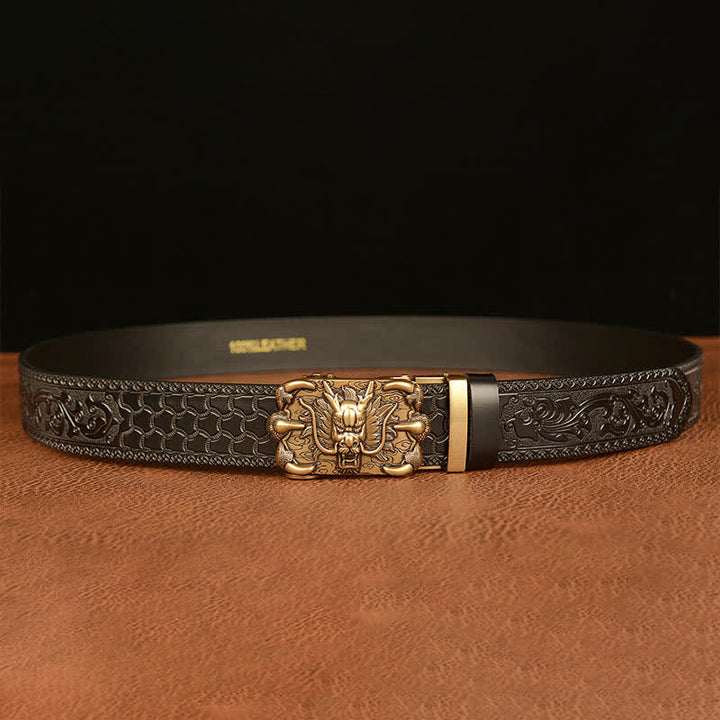 Men's Mighty Dragon Claw Leather Belt - image 13