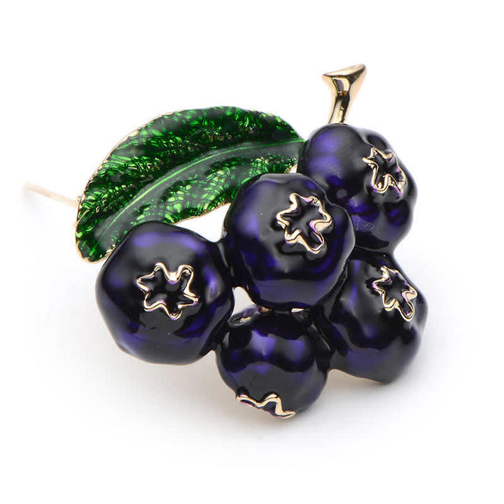 Women's Fruit Of King Blueberry Brooch - image 2