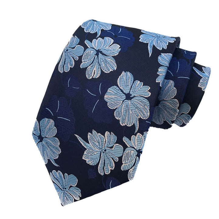 3Pcs Men's Daisy Floral Necktie Set - image 7
