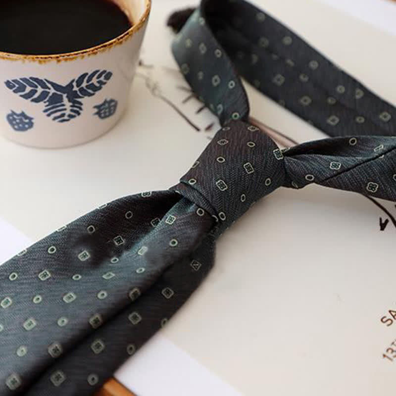 Men's Classic Elegant Floral Necktie - image 10