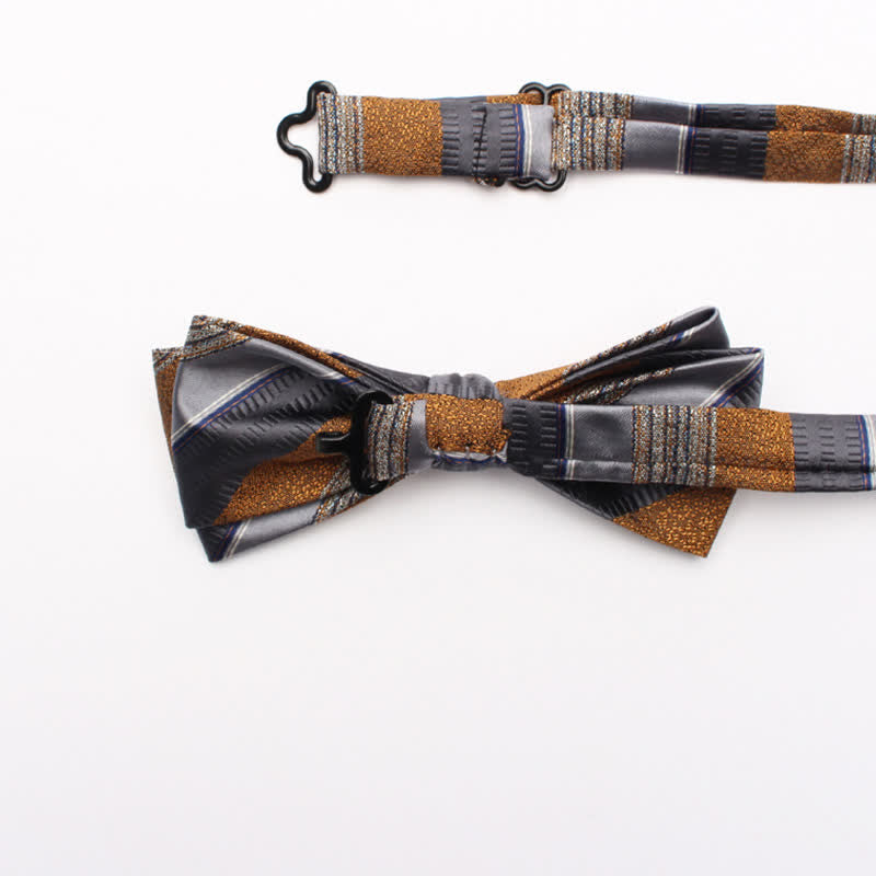 Men's Geometrical Business Office Bow Tie - image 23