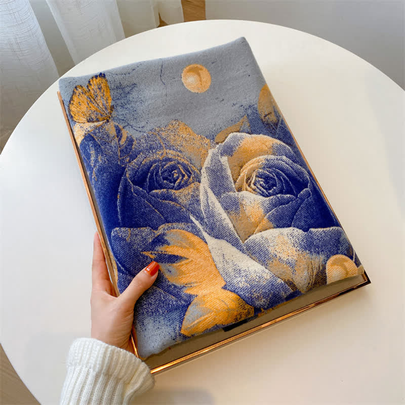 Women's Magnificent Scene Oil Painting Thickened Scarf - image 19