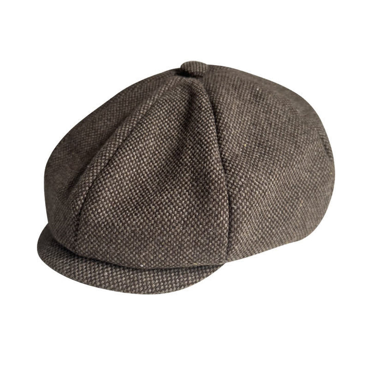 Vintage Auburn Newsboy Beret Octagonal Cap - image 2