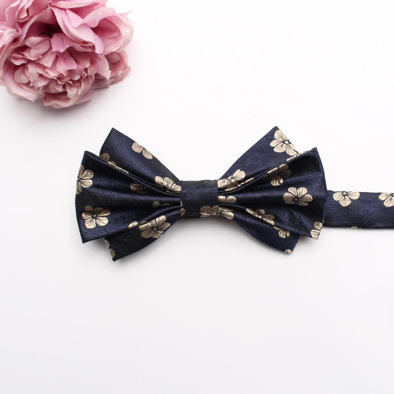 Men's Fangled Jacquard Texture Suit Bow Tie - # 8 - image 10