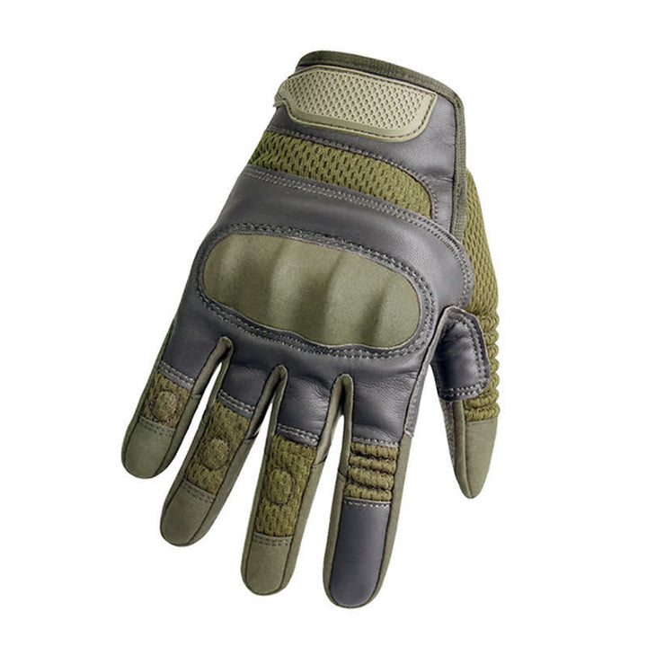 Rubber Hard Knuckle Touch Screen Tactical Gloves - image 10