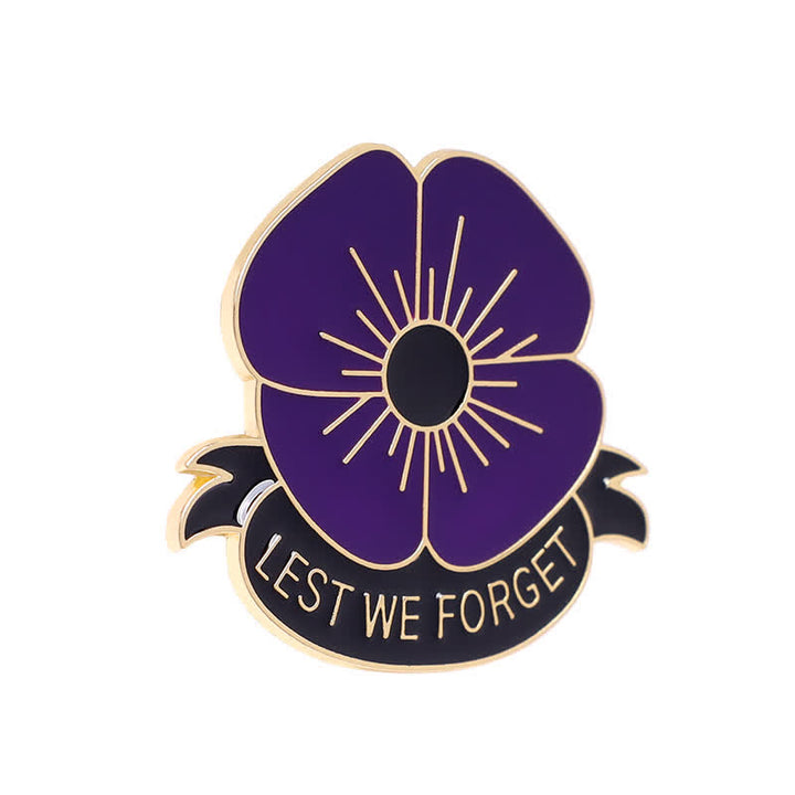 3Pcs Unisex Lest We Forget Poppy Brooch - image 14