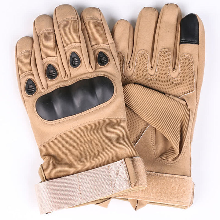 Motorcycle Riding Thicken Fleece-lined Tactical Gloves - image 8