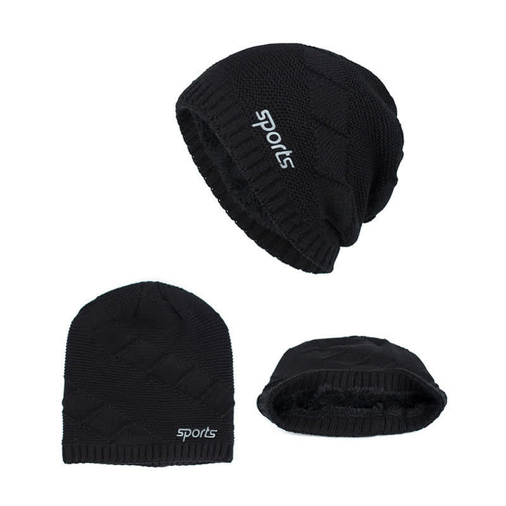 Casual Winter Solid Color Pile Knitted Hat - image 11
