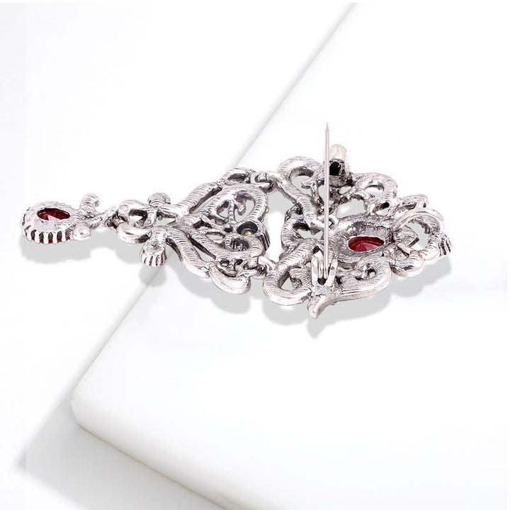 Women's Classical Waterdrop Banquet Brooch - image 5