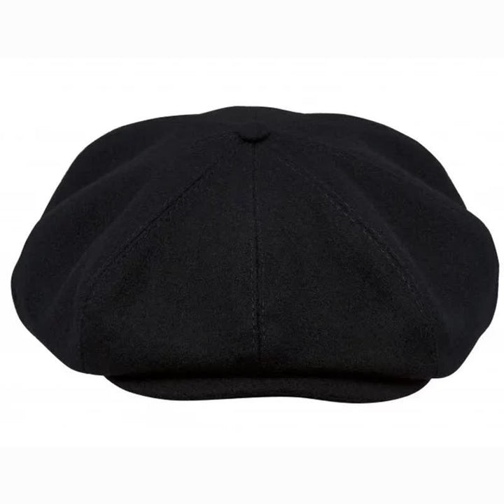 Black Peaky Blinders Octagonal Beret Cap - image 6