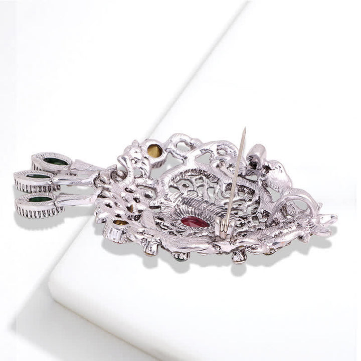 Women's Exotic Bohemian Waterdrop Brooch - image 4
