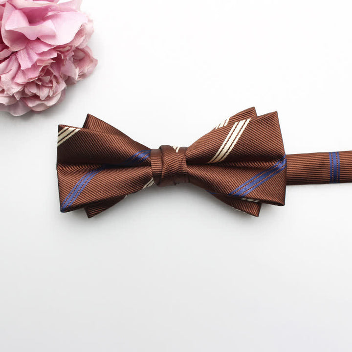 Men's Classical Formal Printed Bow Tie - Style #14 - image 15