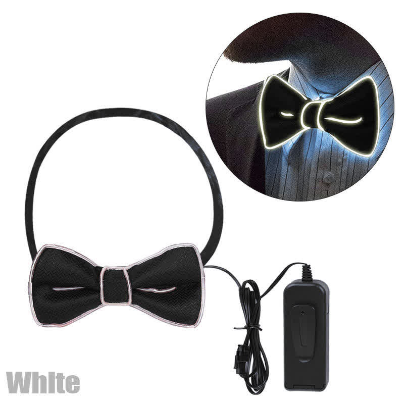 Men's LED Luminous Glowing Bow Tie - image 23