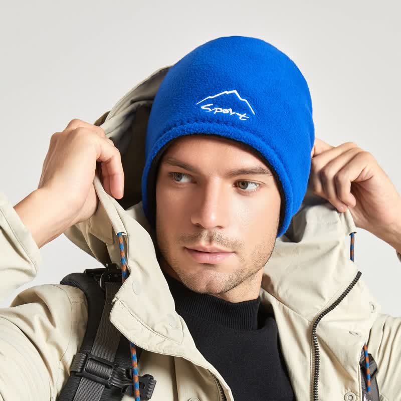 Windproof Polar Fleece Reversible Warm Hat - image 2