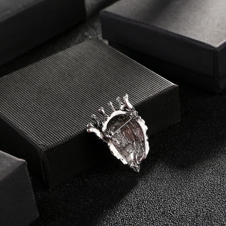 Men's Lordly King Lion Brooch - image 6