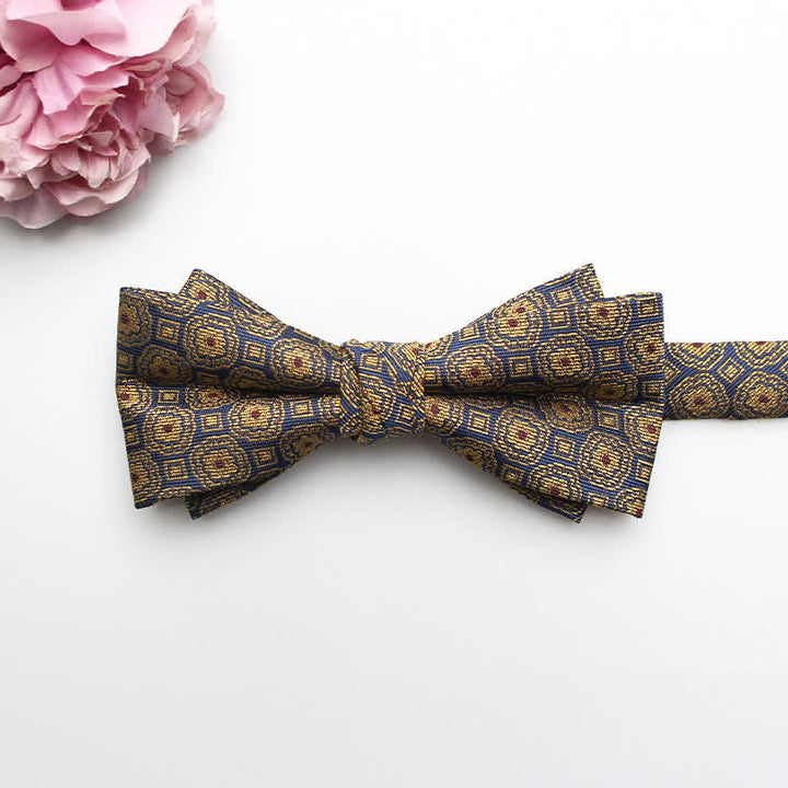 Men's Classical Formal Printed Bow Tie - Style #3 - image 4