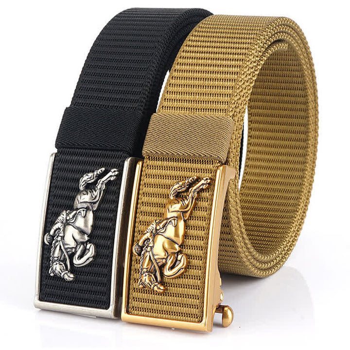 Men's Horseback Riding Nylon Belt - image 1
