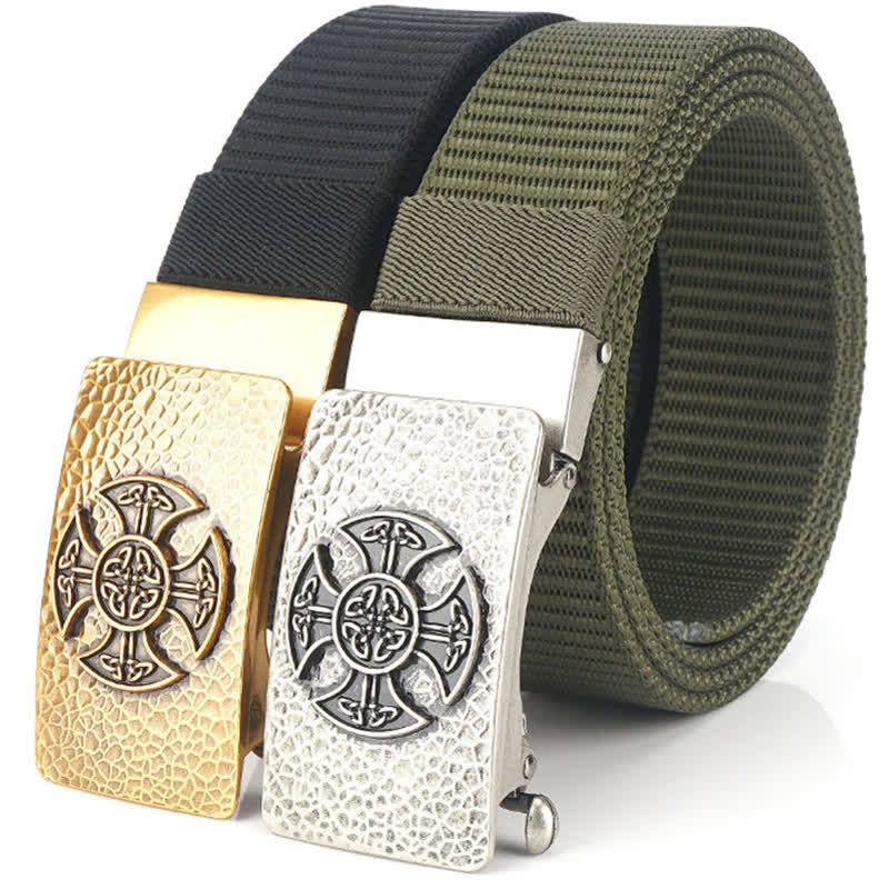 Men's Retro Style Leisure Nylon Belt - image 1