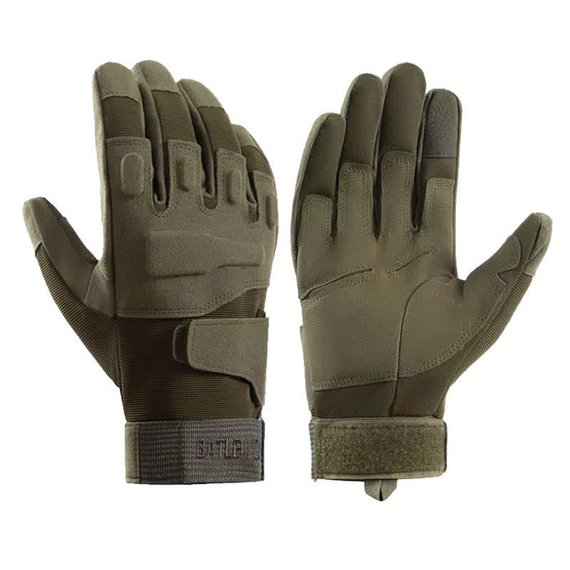 Indestructible Thicken Anti-Skid Hard Knuckle Tactical Gloves - image 0