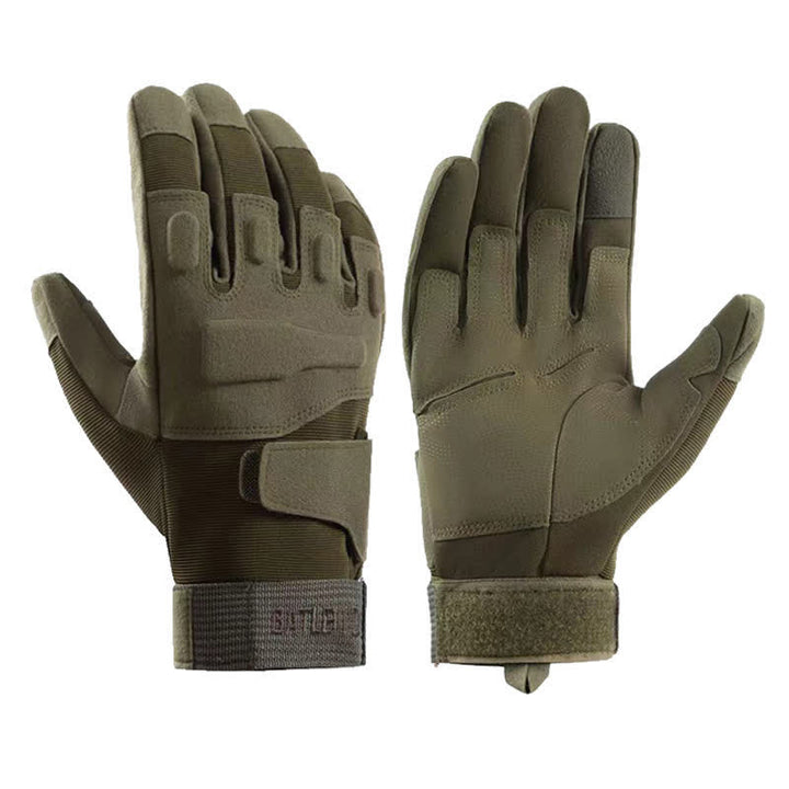 Indestructible Thicken Anti-Skid Hard Knuckle Tactical Gloves - image 0