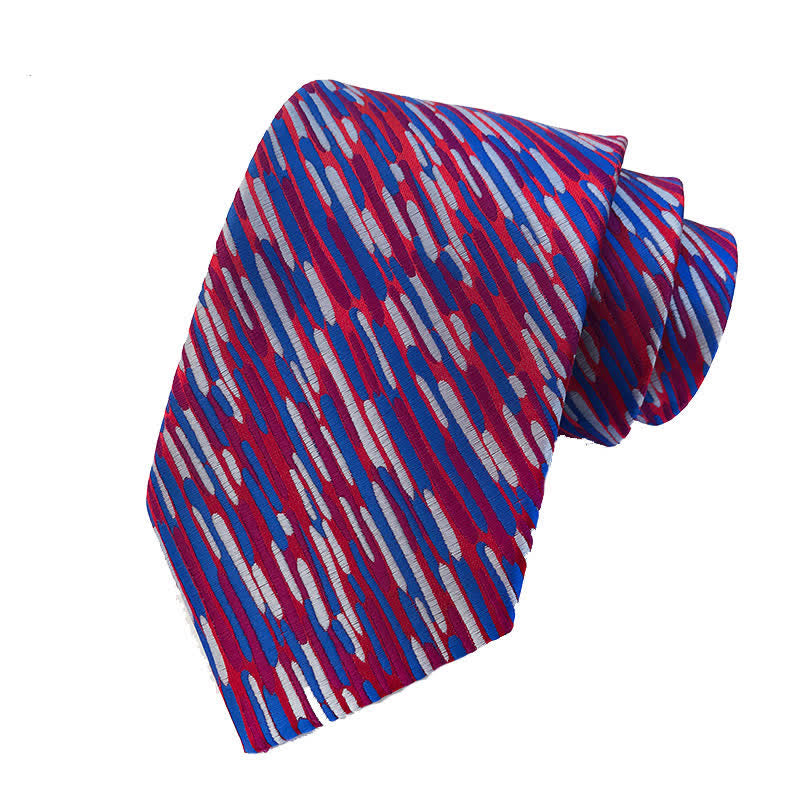 Men's Stunning Printing Pattern Necktie - Violet - image 0