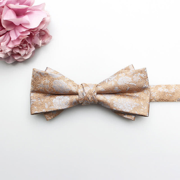 Men's Classical Formal Printed Bow Tie - Style #5 - image 6