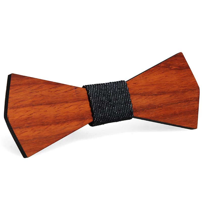 Men's Creative Funny Wooden Bow Tie - Style #7 - image 12