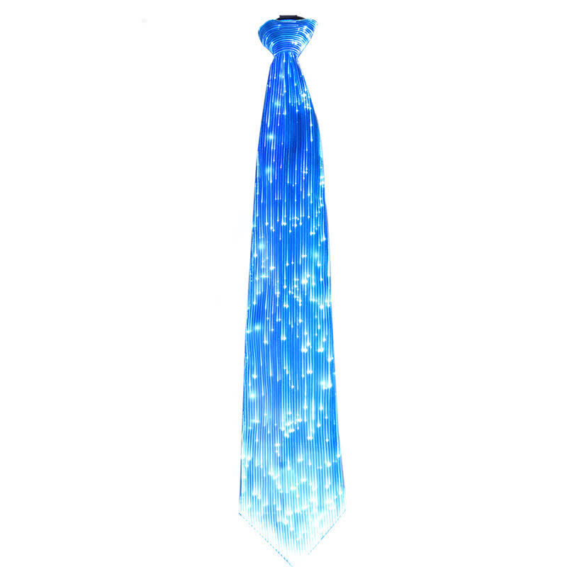 Futuristic Luminous Fiber Optic Glowing Necktie - image 3