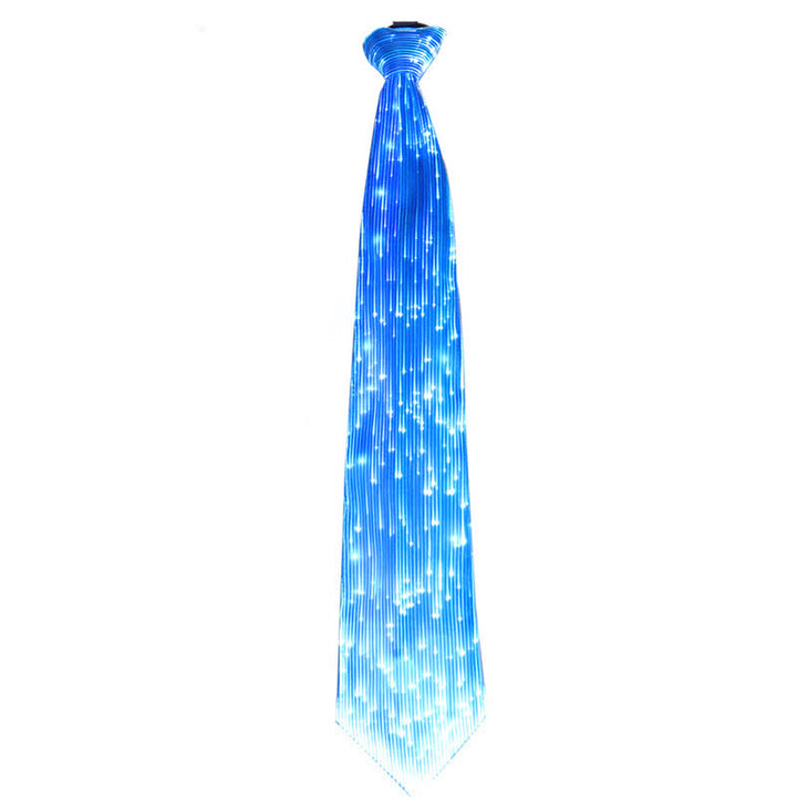Futuristic Luminous Fiber Optic Glowing Necktie - image 3