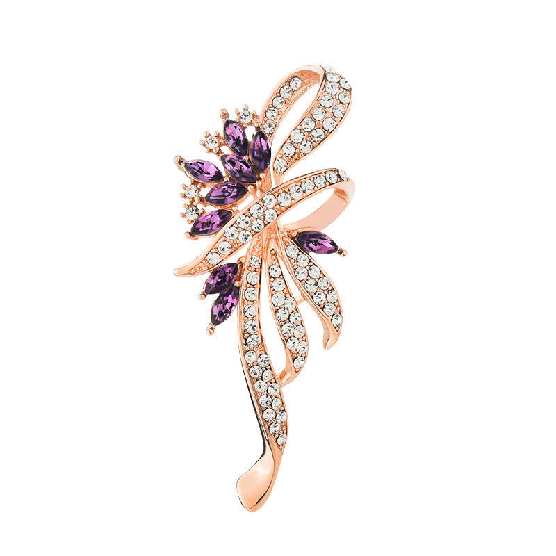 Women's Charming Bauhinia Flower Brooch - image 6