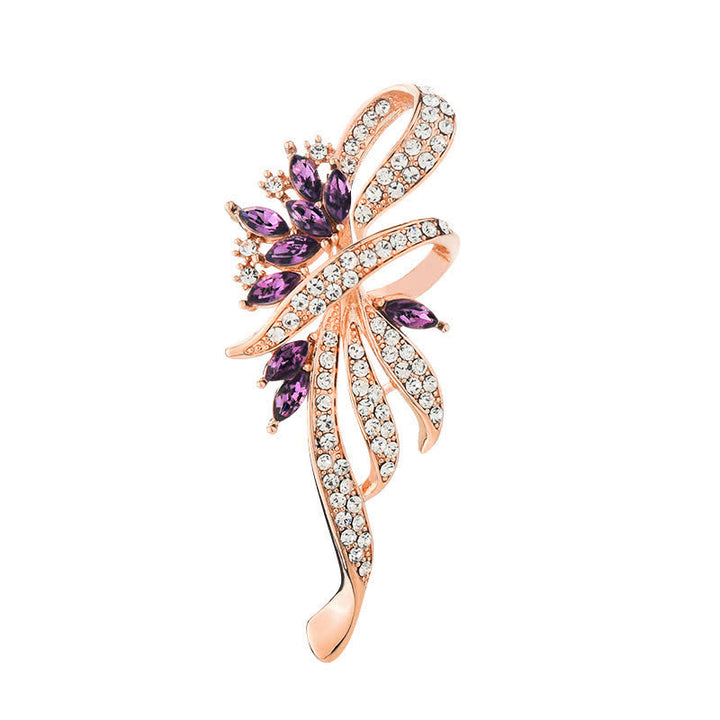Women's Charming Bauhinia Flower Brooch - image 6