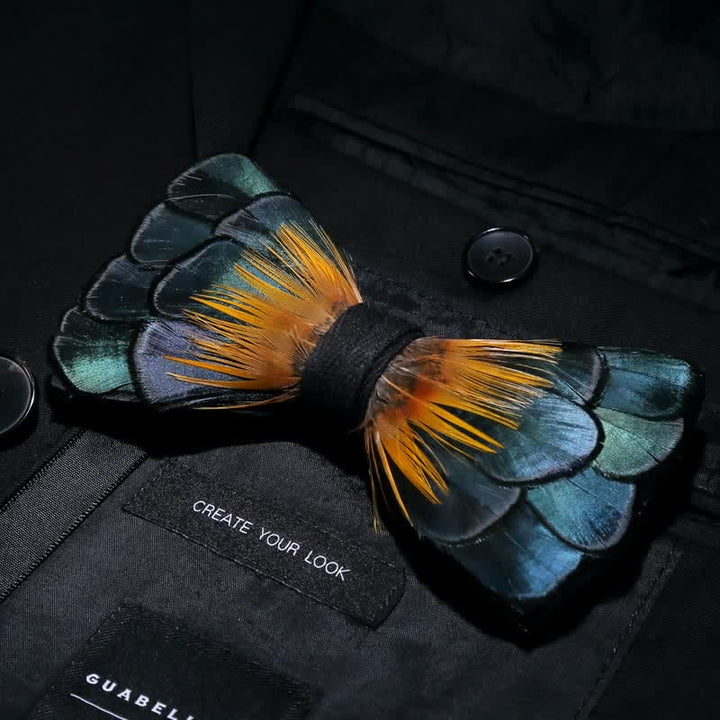 Green Classic Feather Bow Tie Collection Bundle - image 10