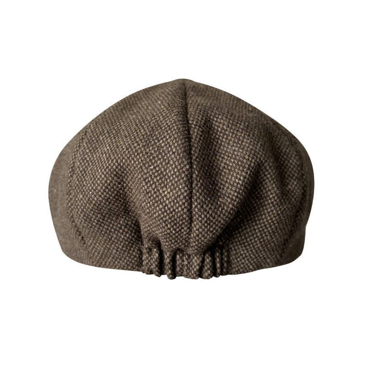 Vintage Auburn Newsboy Beret Octagonal Cap - image 6
