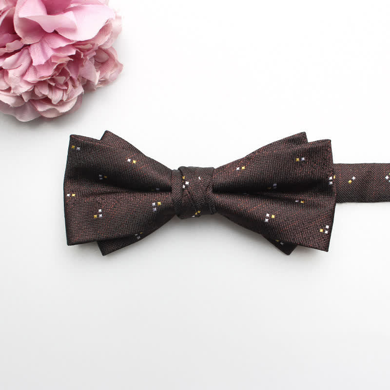 Men's Classical Formal Printed Bow Tie - Style #10 - image 11