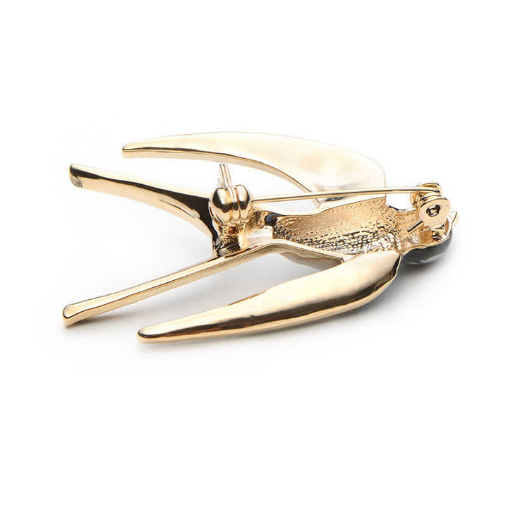 Women's Cute Enamel Swallow Brooch - image 2
