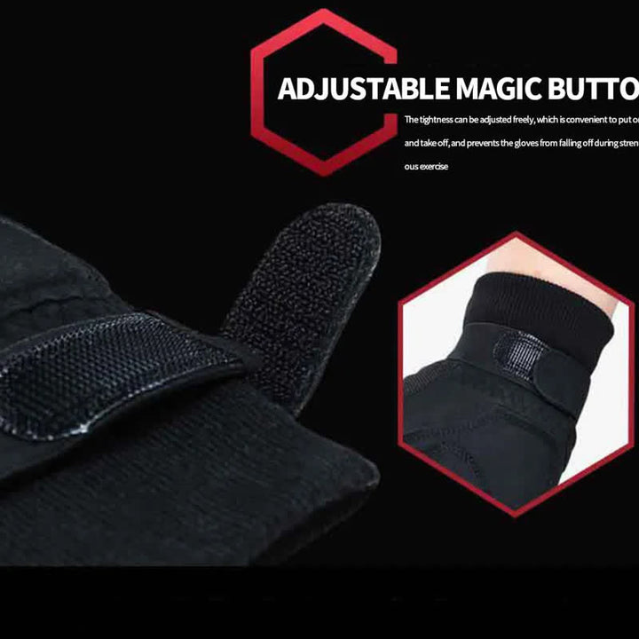 Outdoor Mountaining Full Finger Black Tactical Gloves - image 6