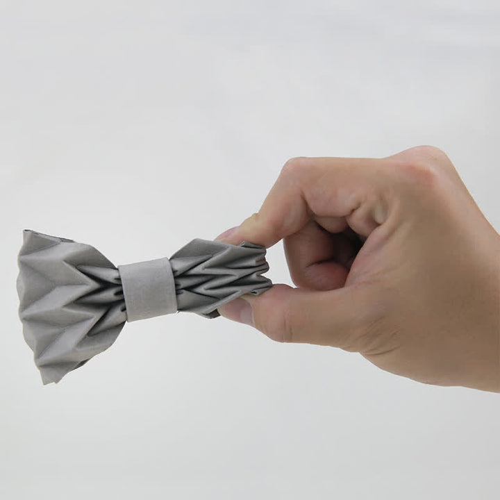 Men's Creative Environmental Kraft Paper Bow Tie - image 12