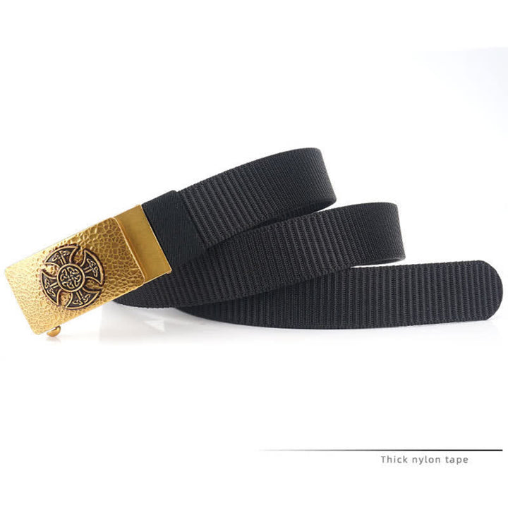 Men's Retro Style Leisure Nylon Belt - image 8
