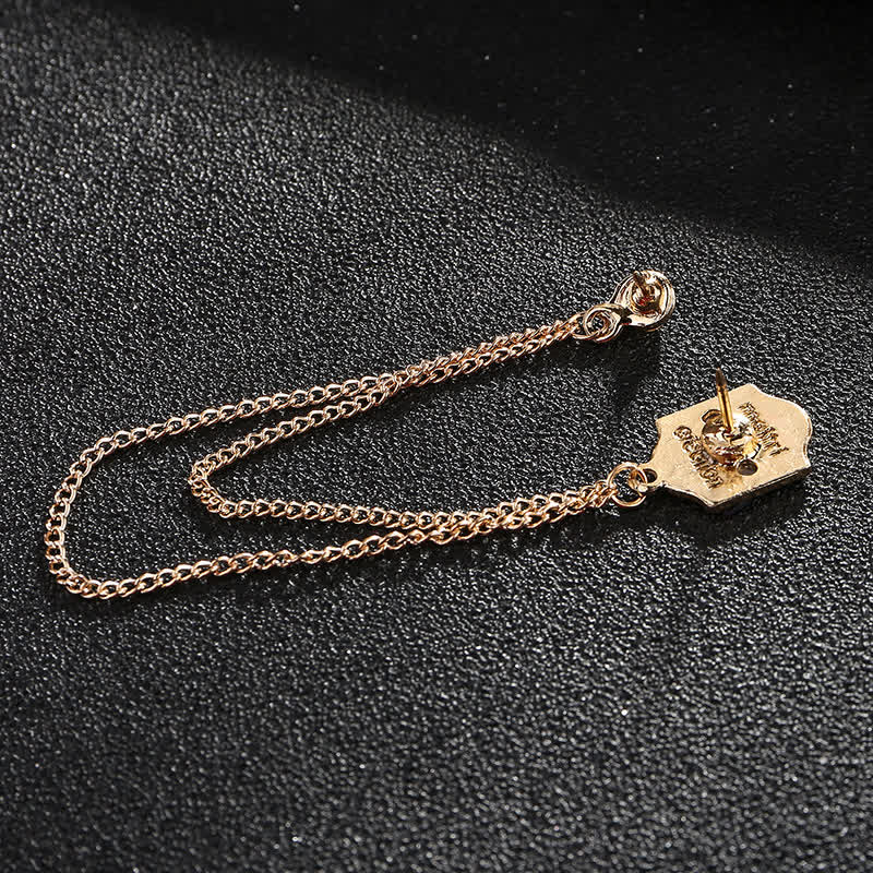 Men's British Cloth Personality Brooch - image 3