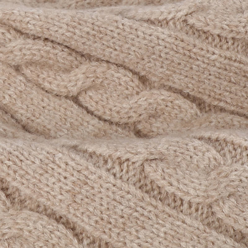 3Pcs Unisex Warm Hat Scarf Gloves Set - image 13