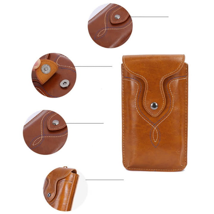 Vertical Hanging Phone Holster Clip Belt Bag - image 14