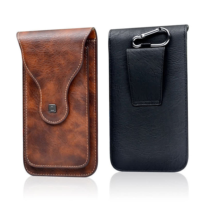 Magnetic Clip Double-layer Mobile Phone Case Belt Bag - image 12