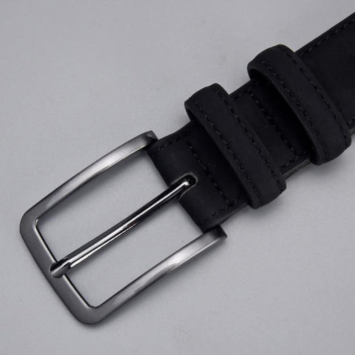Men's Rugged Matte PU Leather Belt - image 6