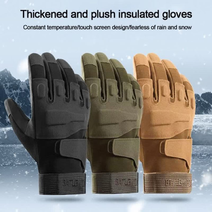 Indestructible Thicken Anti-Skid Hard Knuckle Tactical Gloves - image 3