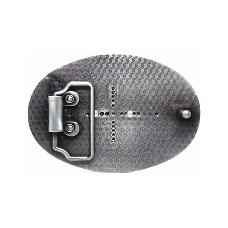 Men's DIY Animal Flying Eagle Buckle Leather Belt - image 1