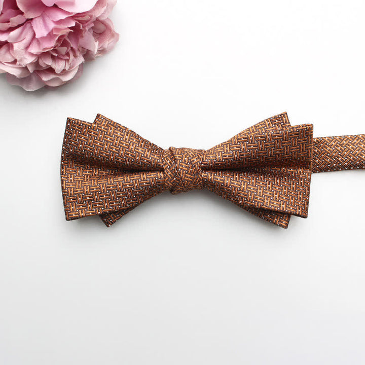 Men's Classical Formal Printed Bow Tie - Style #6 - image 7