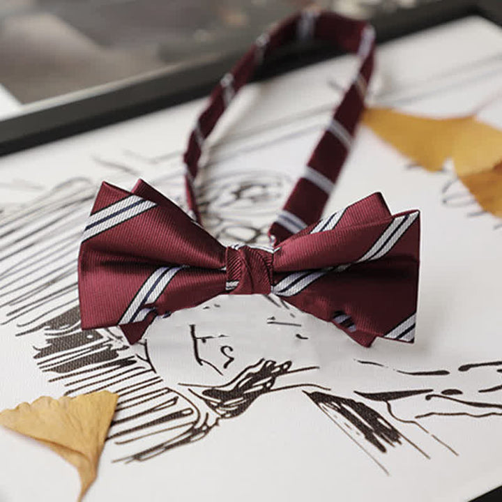 Men's Burgundy Series Gentleman Bow Tie - image 23