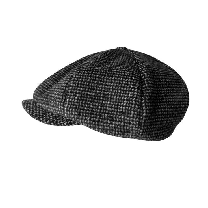 Tiny Checks Gatsby Beret Octagonal Cap - image 2
