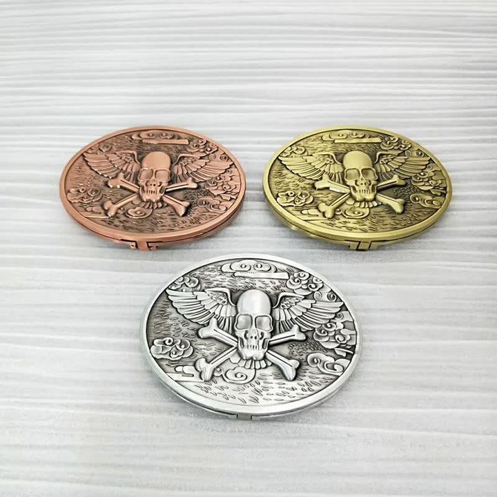 Men's DIY Skull Angel Creative Beer Holder Buckle Leather Belt - image 5